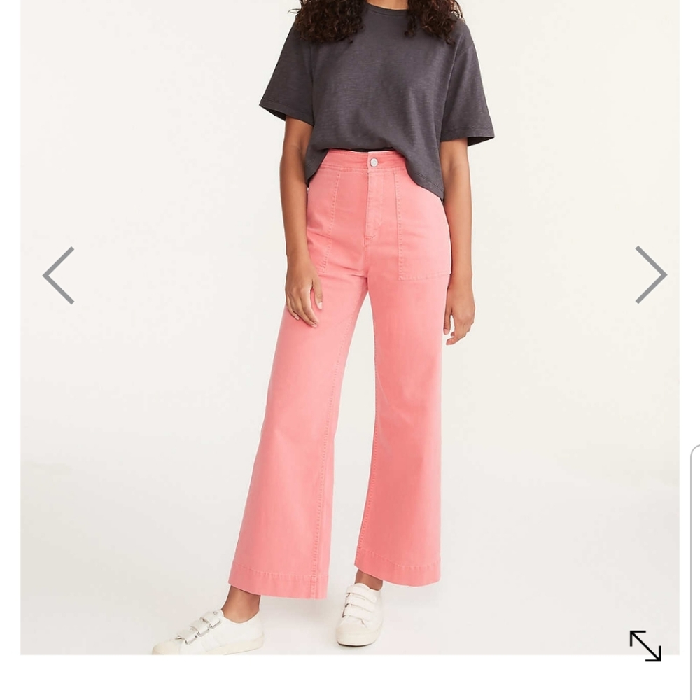 NWT Lou & Grey High Waist Wide Leg Pants